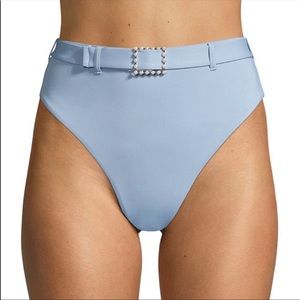 🚨🎉SALE WeWoreWhat Emily Bikini Bottom Dusk Blue